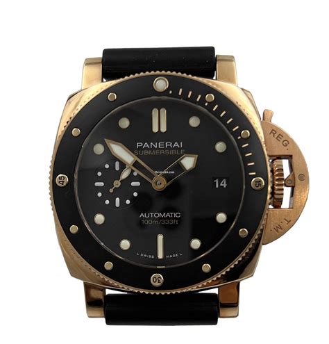 Panerai submersible goldtech 42mm